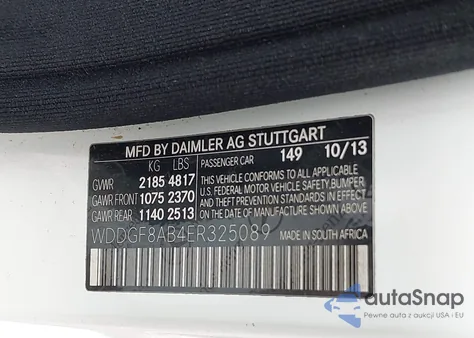 2014 Mercedes-Benz C 300 Luxury 4Matic/Sport 4Matic from USA, damaged, VIN WDDGF8AB4ER325089